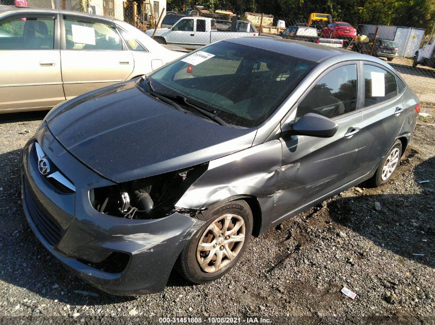 2013 HYUNDAI ACCENT GLS KMHCT4AE7DU400413