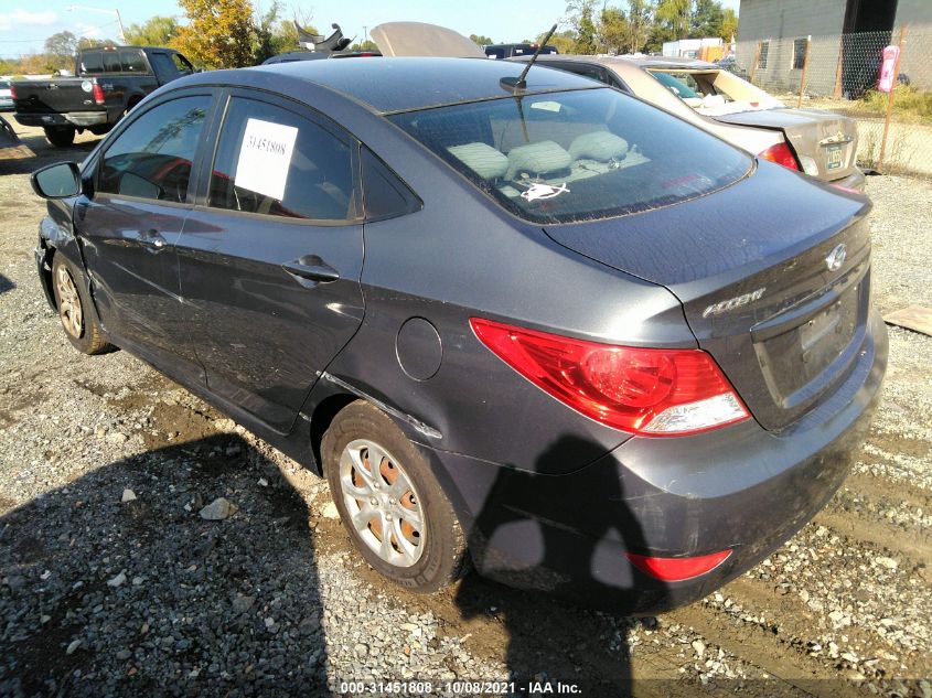 2013 HYUNDAI ACCENT GLS KMHCT4AE7DU400413