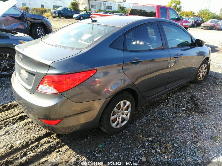 2013 HYUNDAI ACCENT GLS KMHCT4AE7DU400413
