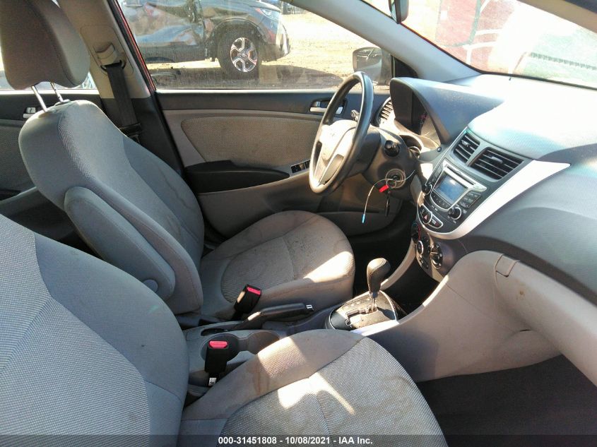 2013 HYUNDAI ACCENT GLS KMHCT4AE7DU400413