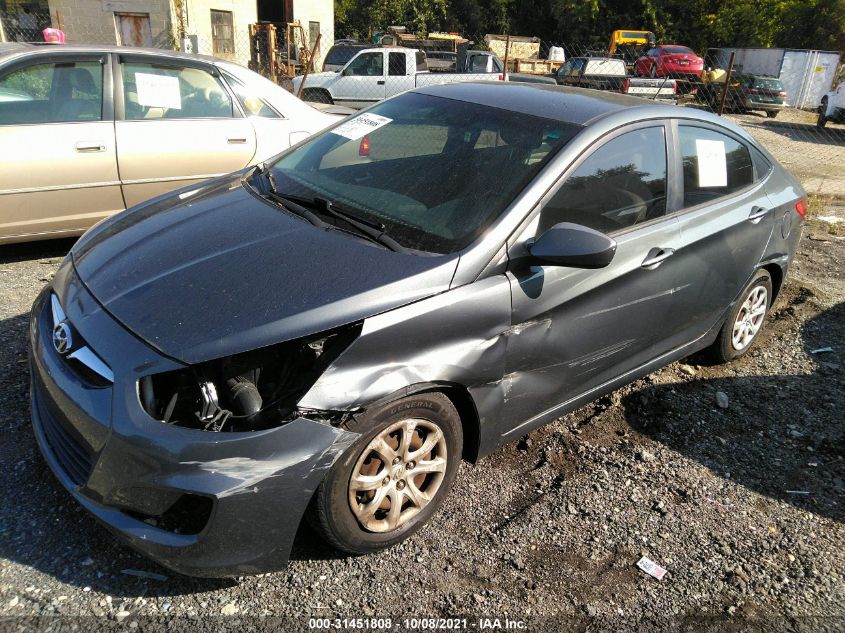 2013 HYUNDAI ACCENT GLS KMHCT4AE7DU400413