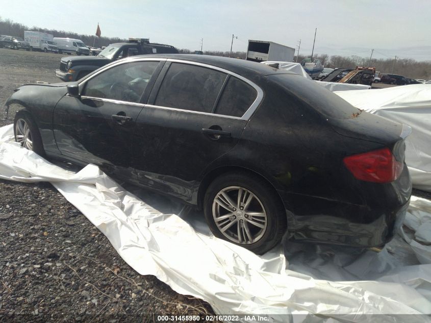 2013 INFINITI G37X - JN1CV6AR7DM769062