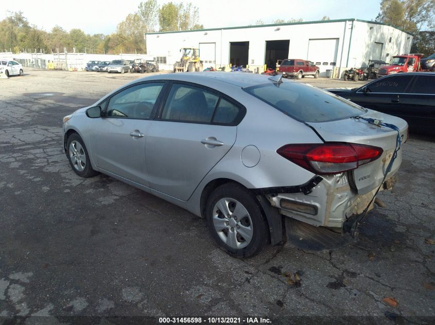 2017 KIA FORTE LX 3KPFK4A75HE161163