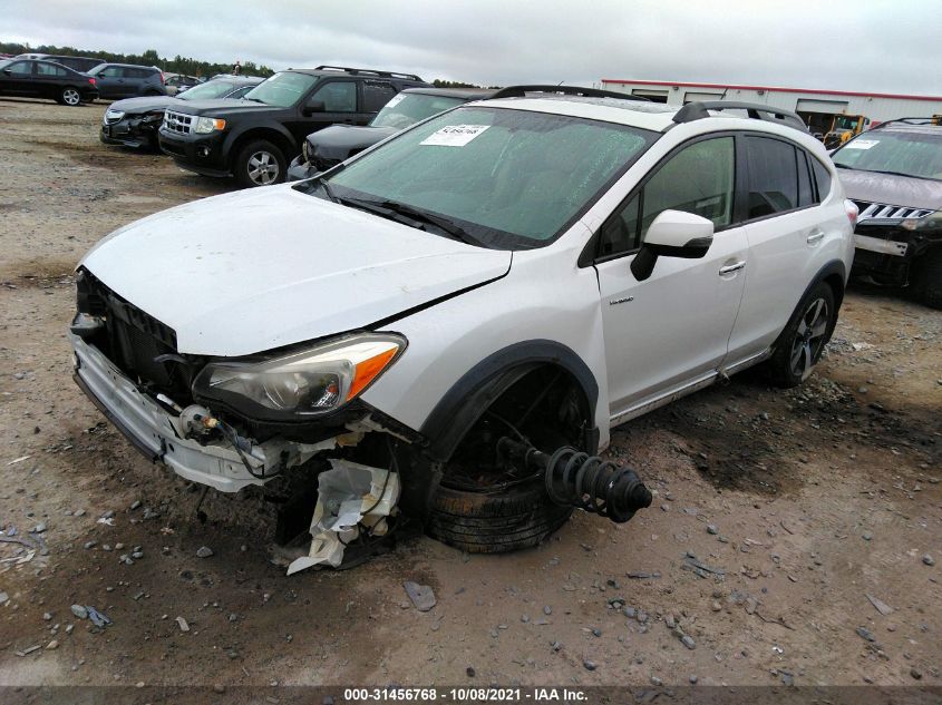 2014 SUBARU XV CROSSTREK HYBRID TOURING JF2GPBKC6EH222520