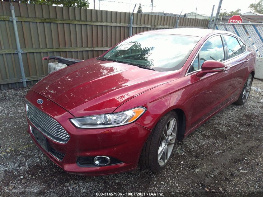 2014 FORD FUSION TITANIUM 3FA6P0K91ER191278