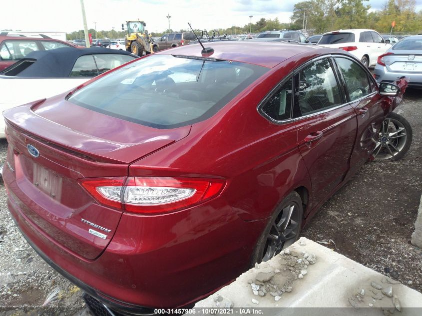 2014 FORD FUSION TITANIUM 3FA6P0K91ER191278
