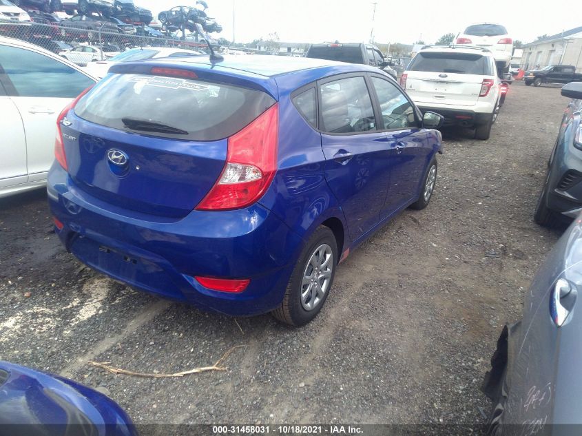 2014 HYUNDAI ACCENT GS KMHCT5AE2EU147413