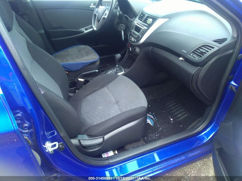 2014 HYUNDAI ACCENT GS KMHCT5AE2EU147413