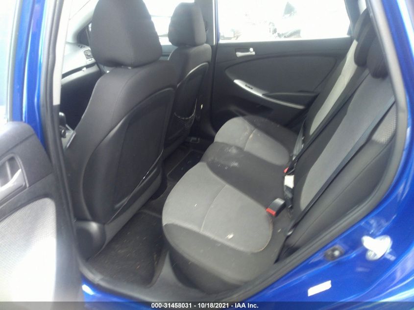 2014 HYUNDAI ACCENT GS KMHCT5AE2EU147413