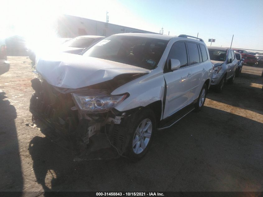 2013 TOYOTA HIGHLANDER 5TDZK3EH7DS139546