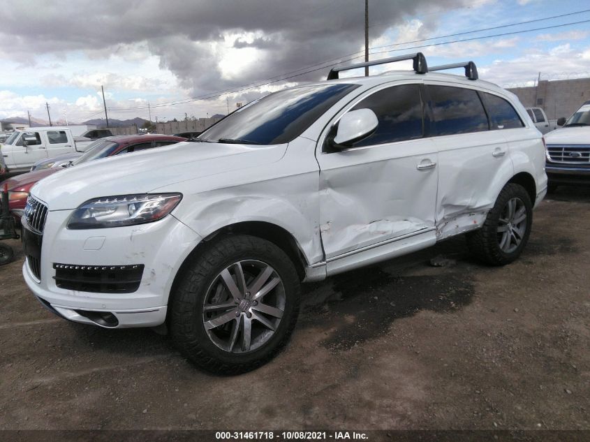 2014 AUDI Q7 3.0L TDI PREMIUM PLUS WA1LMAFE6ED014229