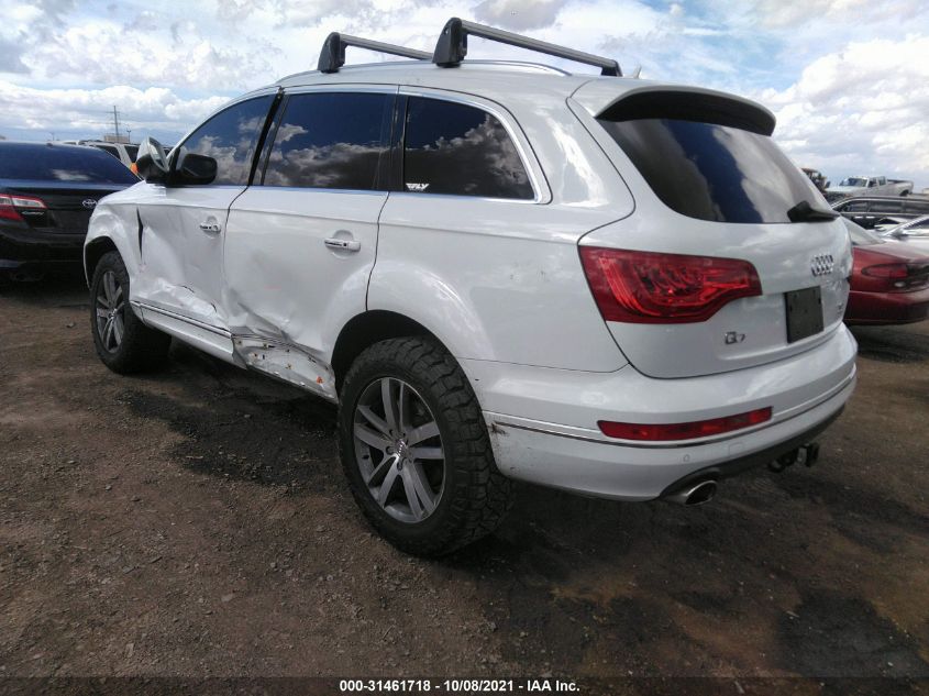 2014 AUDI Q7 3.0L TDI PREMIUM PLUS WA1LMAFE6ED014229