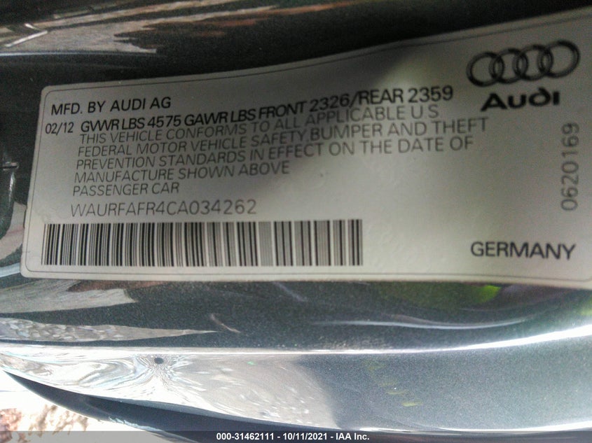 Audi A5 2012