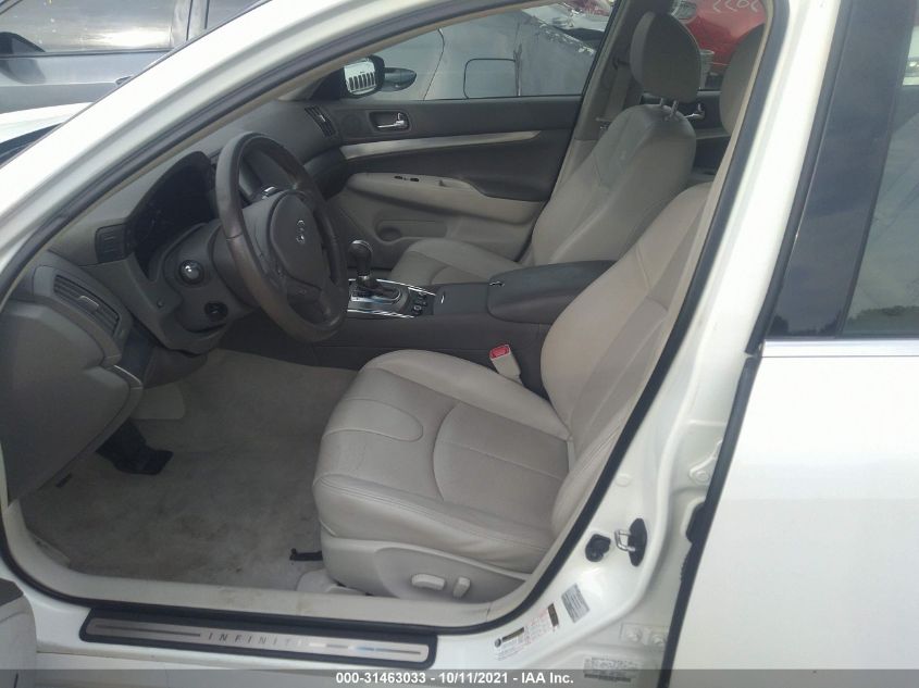2013 INFINITI G37 SEDAN X JN1CV6AR2DM763489