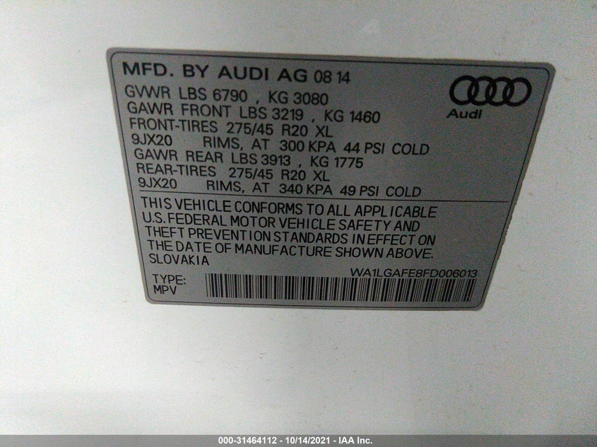 Audi Q7 2015