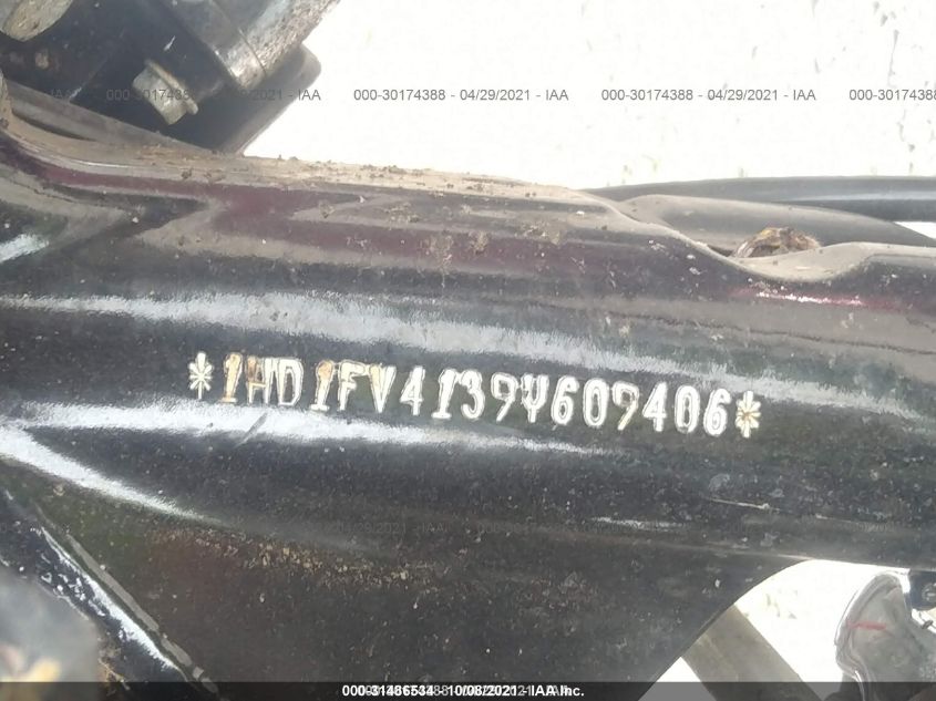 2009 HARLEY-DAVIDSON FLHT 1HD1FV4139Y609406