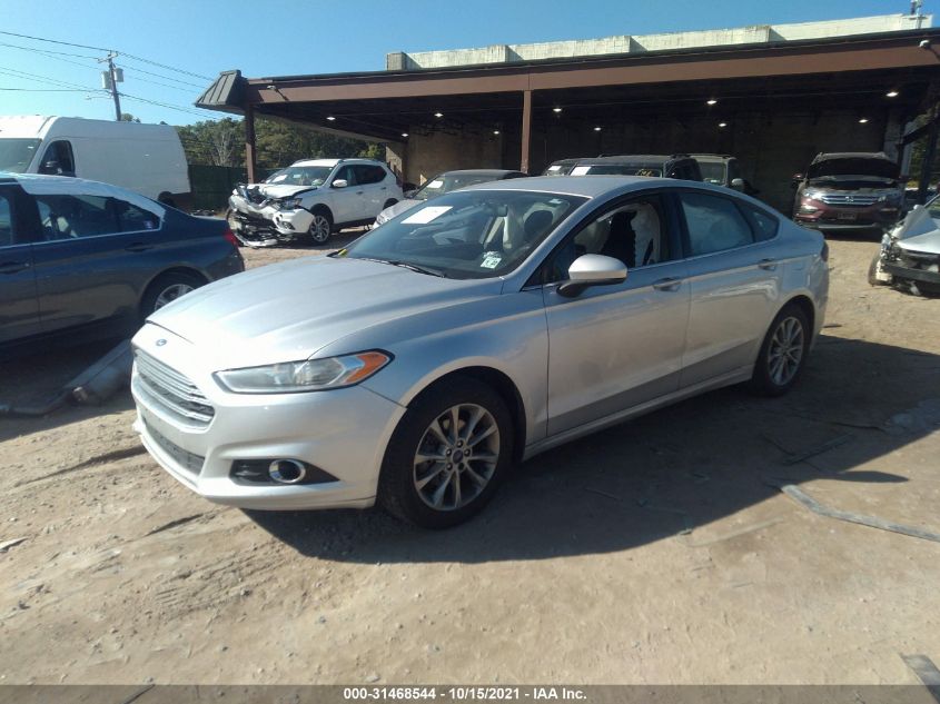 2017 FORD FUSION SE 3FA6P0H75HR391235