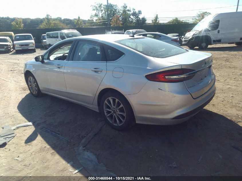 2017 FORD FUSION SE 3FA6P0H75HR391235