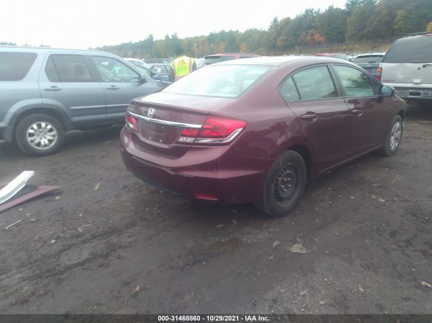 2015 HONDA CIVIC SEDAN LX 19XFB2F53FE700419