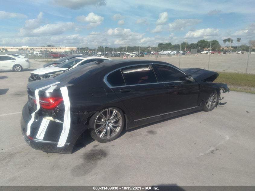 Auction sale of the 2019 BMW 7 SERIES , vin: WBA7E2C51KB218374, lot number: 31469030