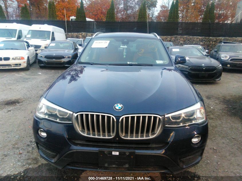 2017 BMW X3 XDRIVE28I 5UXWX9C59H0T12068