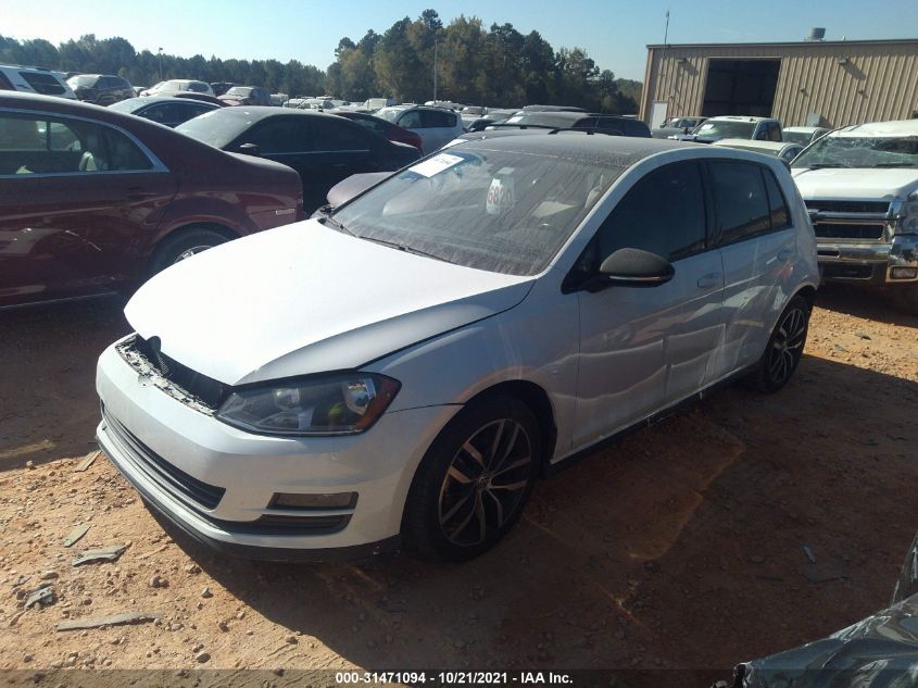 2015 VOLKSWAGEN GOLF TSI SE 3VW217AU2FM008040