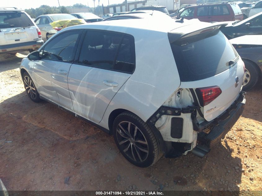 2015 VOLKSWAGEN GOLF TSI SE 3VW217AU2FM008040