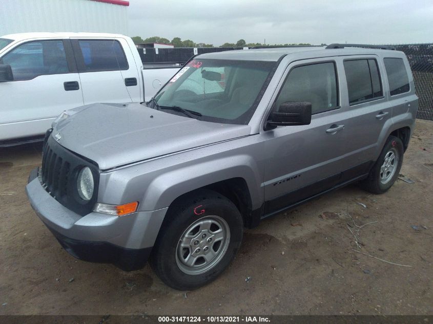 2016 JEEP PATRIOT SPORT 1C4NJPBA4GD687746