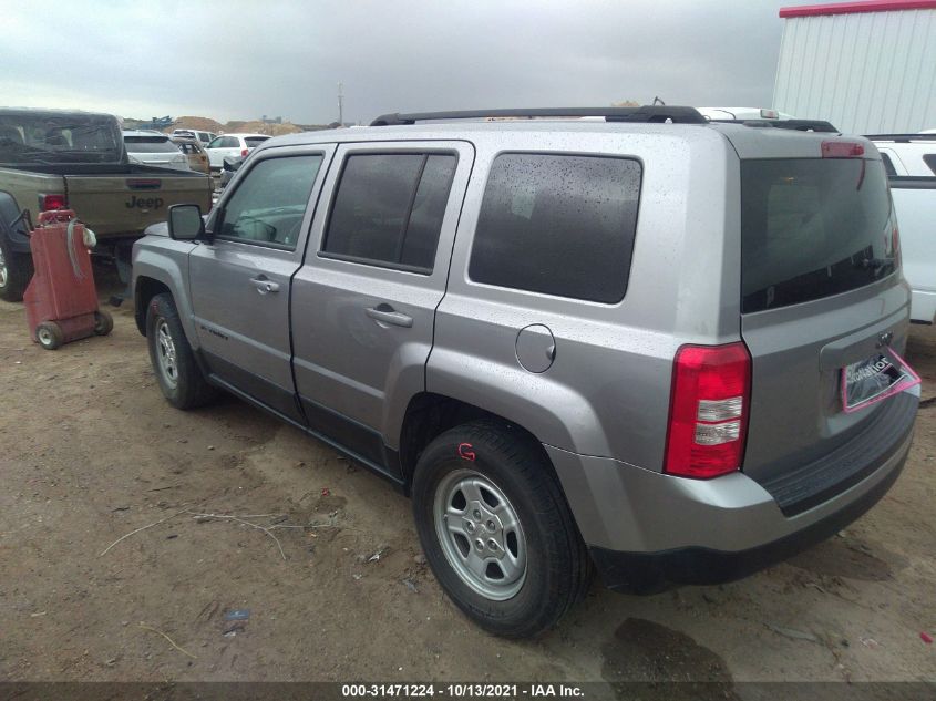 2016 JEEP PATRIOT SPORT 1C4NJPBA4GD687746