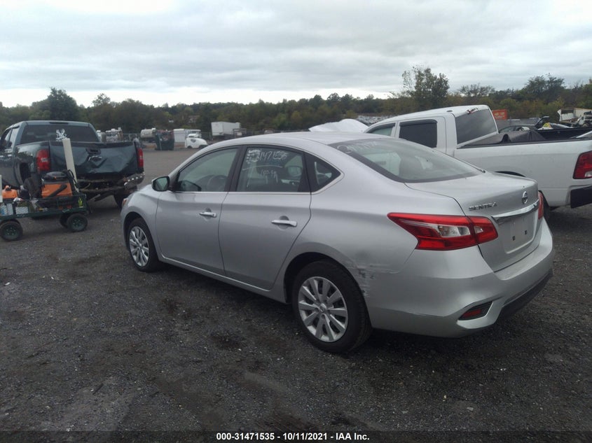 2019 NISSAN SENTRA VIN: 3N1AB7AP0KY311250