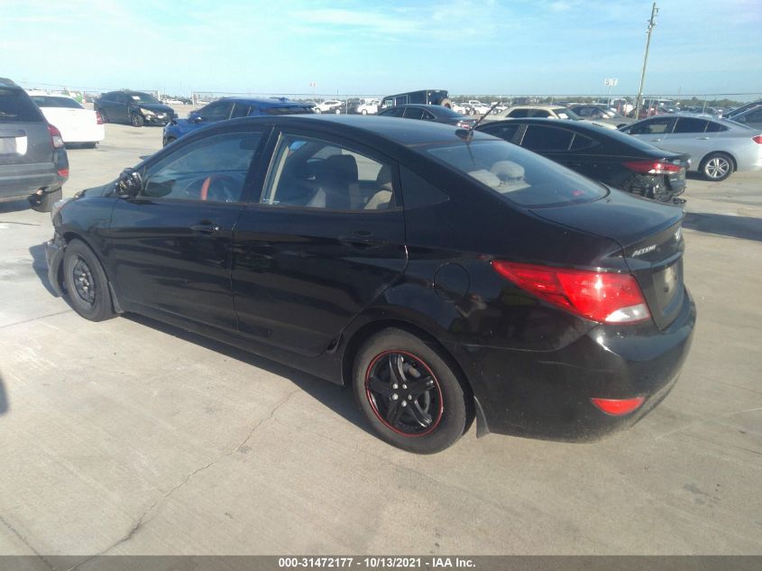2015 HYUNDAI ACCENT GLS KMHCT4AE2FU861764