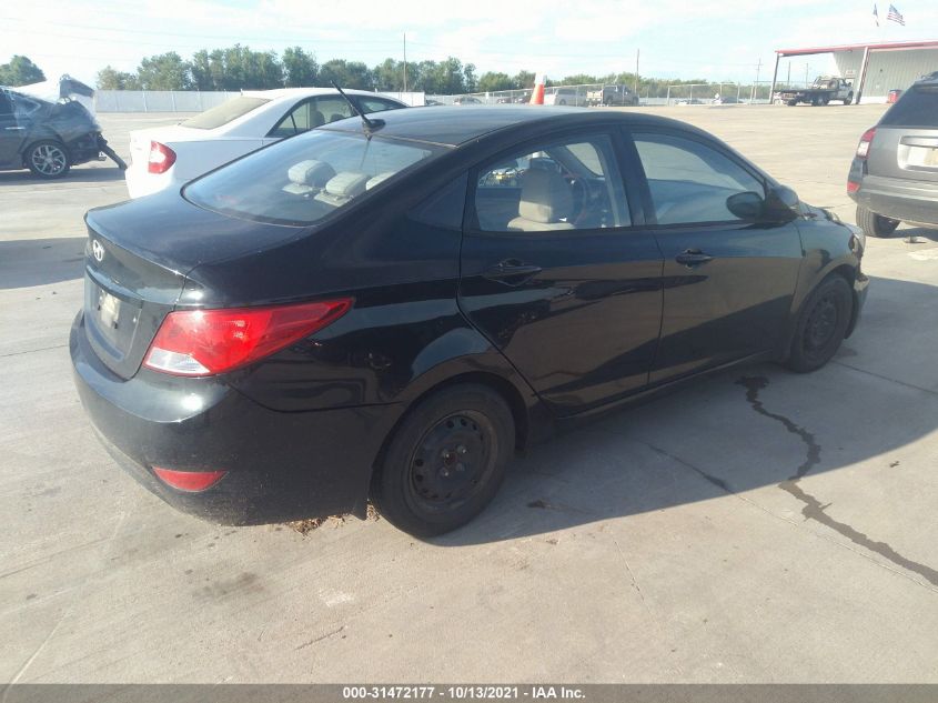 2015 HYUNDAI ACCENT GLS KMHCT4AE2FU861764