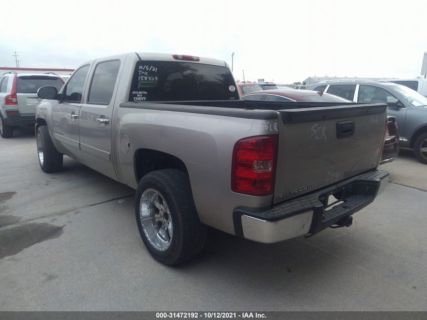2008 CHEVROLET SILVERADO 1500 VIN: 3GCEC13C68G158939
