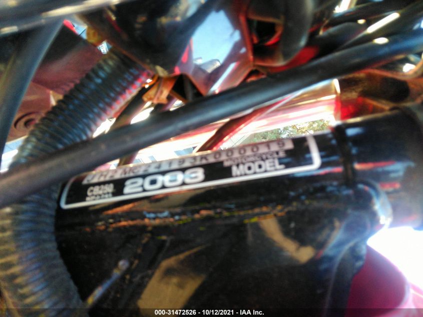 2003 HONDA CB250 JH2MC24193K000019