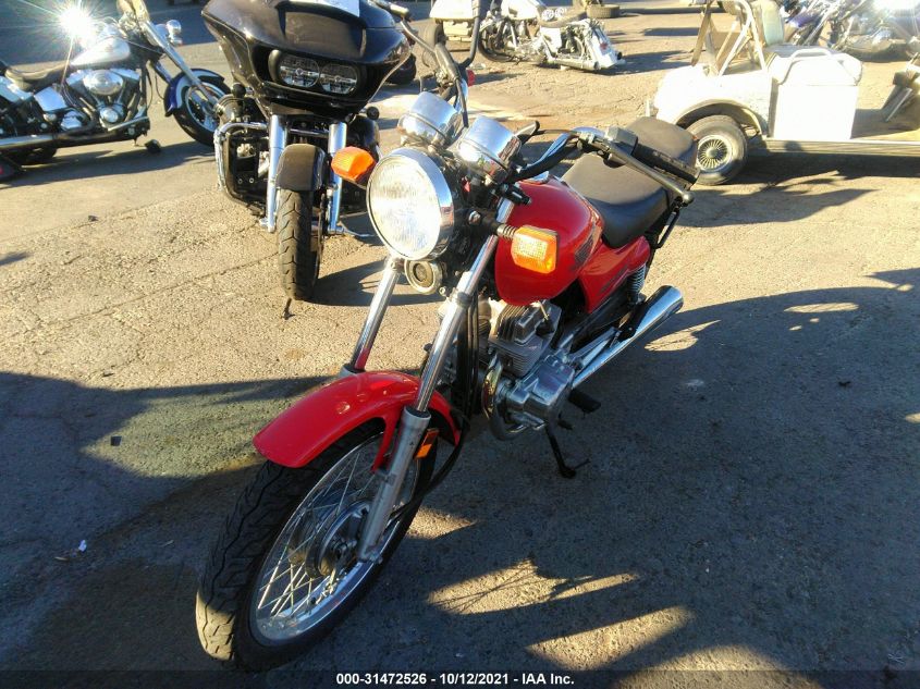 2003 HONDA CB250 JH2MC24193K000019