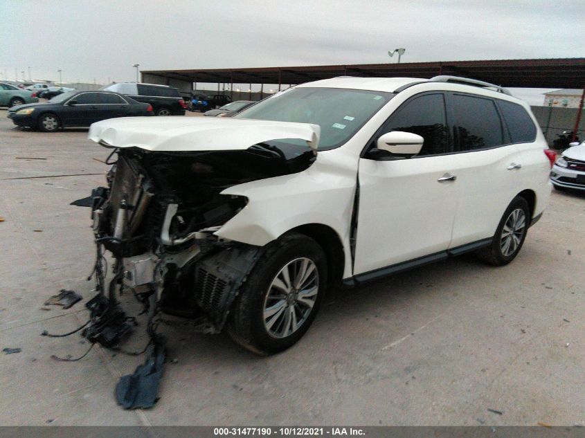 2019 NISSAN PATHFINDER SL 5N1DR2MN3KC619181