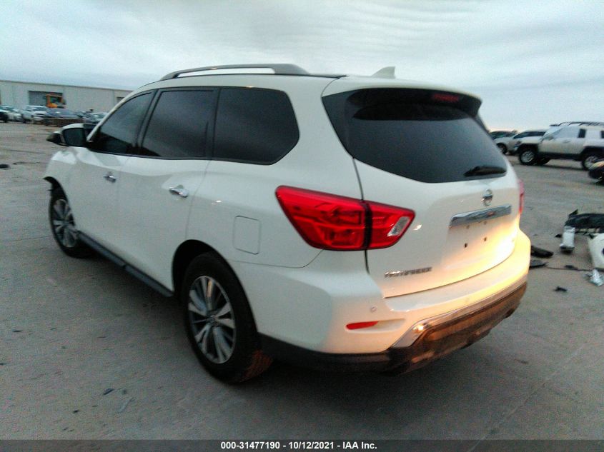 2019 NISSAN PATHFINDER SL 5N1DR2MN3KC619181