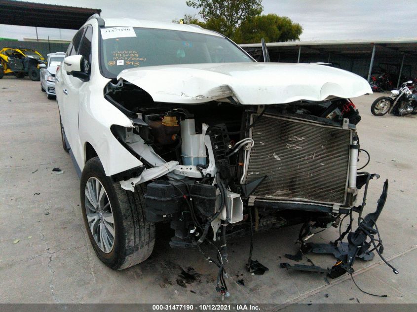 2019 NISSAN PATHFINDER SL 5N1DR2MN3KC619181