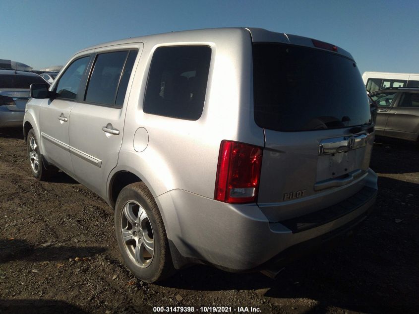 2015 HONDA PILOT EX-L 5FNYF4H63FB002708