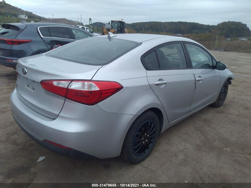 2016 KIA FORTE LX KNAFK4A68G5615971