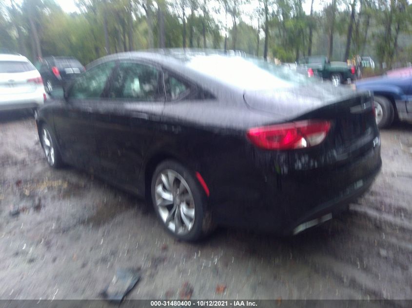 2015 CHRYSLER 200 S 1C3CCCBB6FN692141