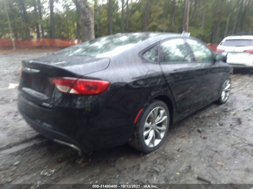 2015 CHRYSLER 200 S 1C3CCCBB6FN692141