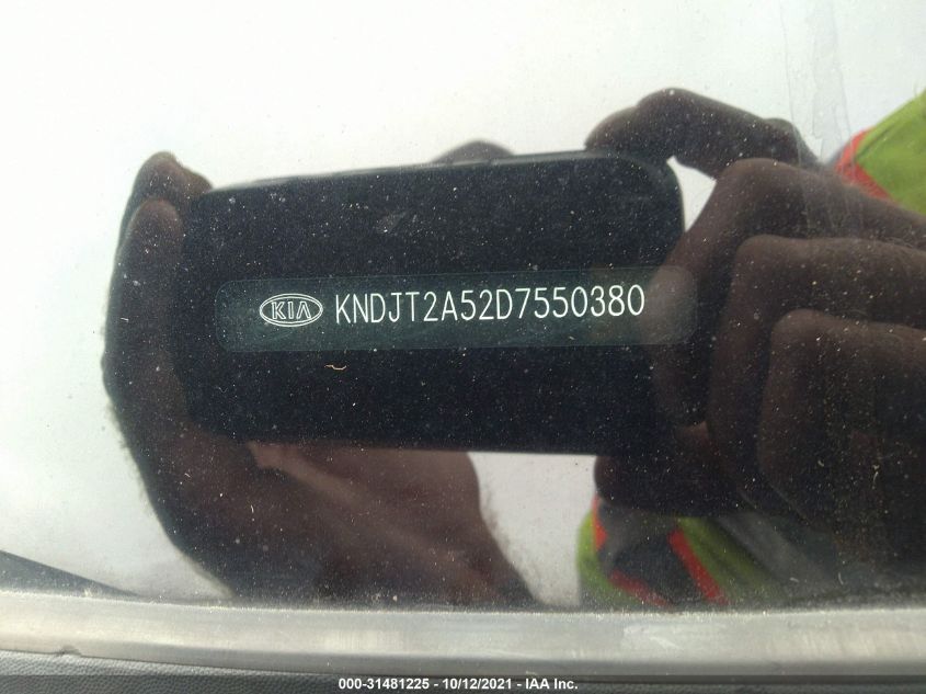 2013 KIA SOUL BASE KNDJT2A52D7550380