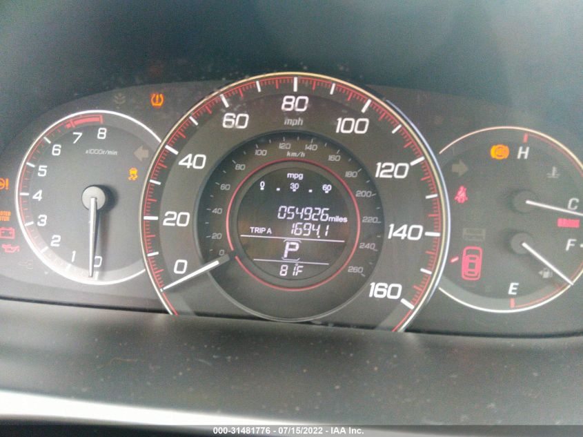 2015 HONDA ACCORD COUPE EX 1HGCT1B7XFA007594