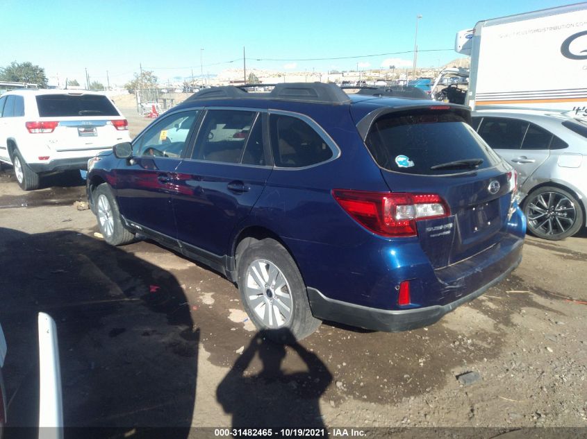 2015 SUBARU OUTBACK 2.5I PREMIUM 4S4BSBCC8F3319301