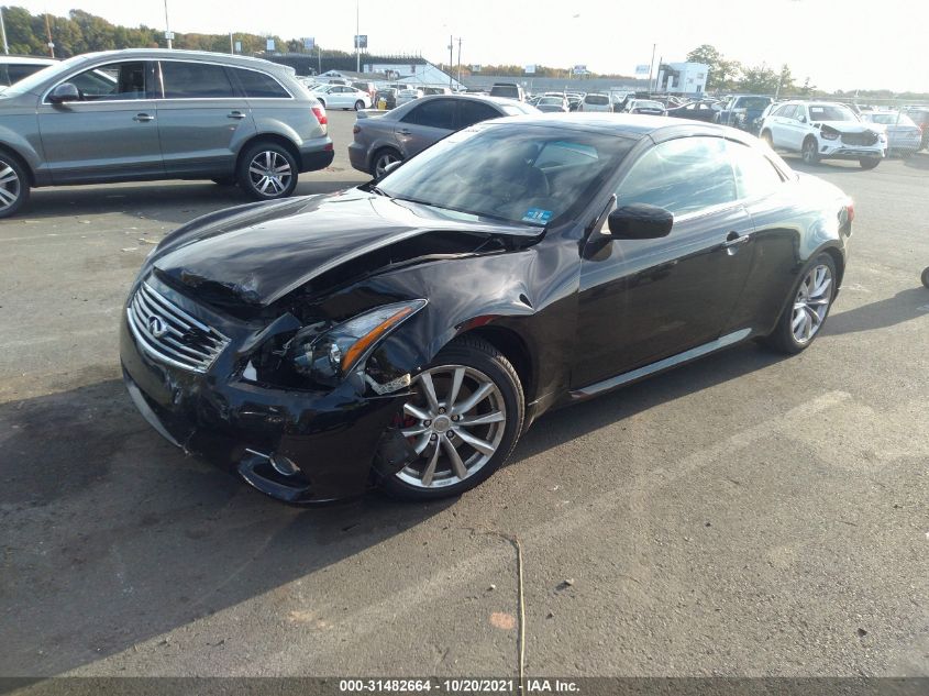 2013 INFINITI G37 CONVERTIBLE BASE JN1CV6FE3DM770571