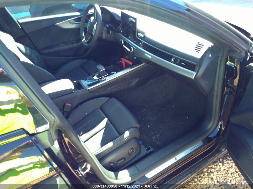 2021 AUDI A5 SPORTBACK S LINE PREMIUM PLUS WAUFACF55MA004103