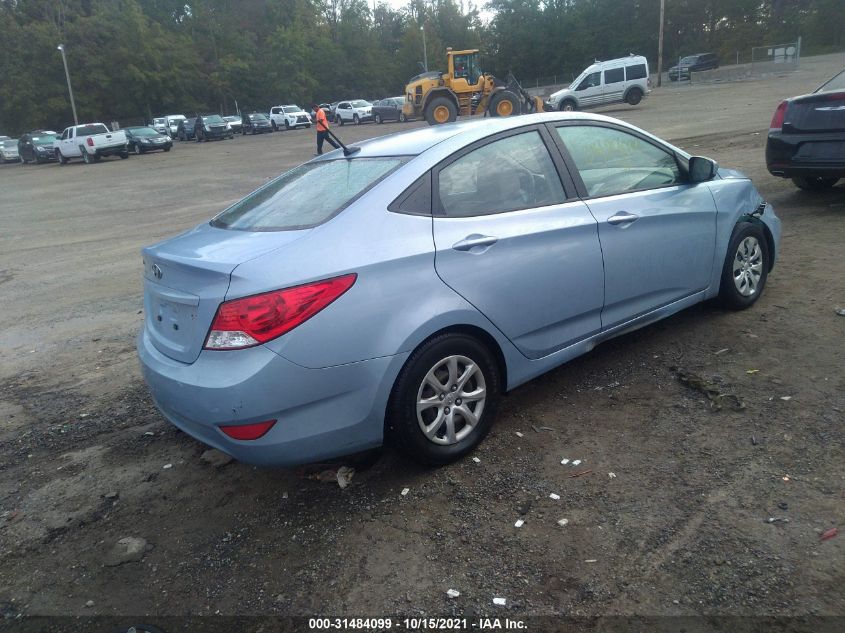 2013 HYUNDAI ACCENT GLS KMHCT4AE9DU585208