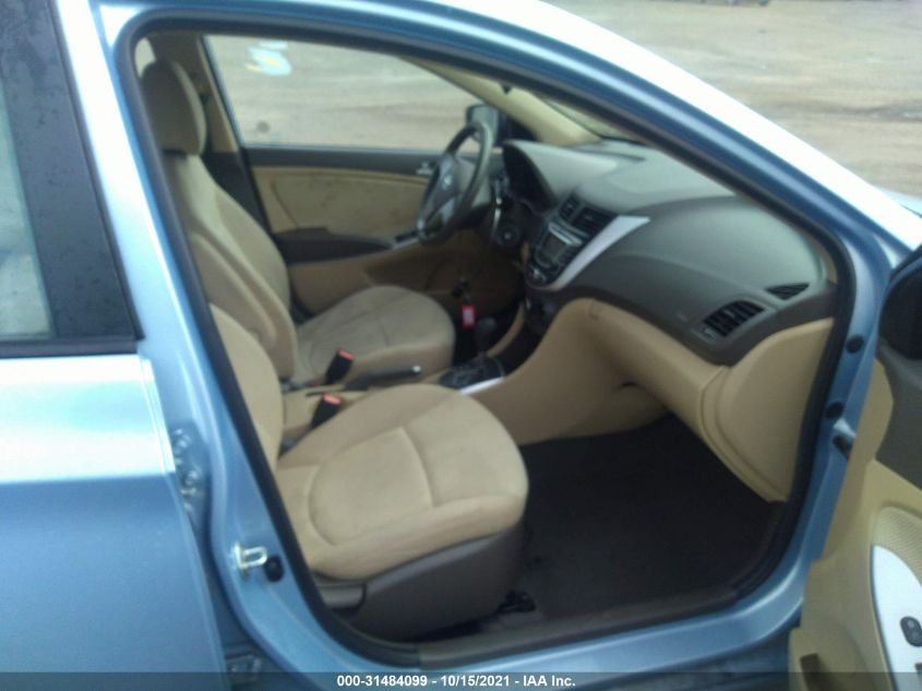2013 HYUNDAI ACCENT GLS KMHCT4AE9DU585208
