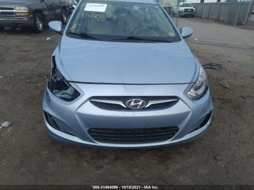 2013 HYUNDAI ACCENT GLS KMHCT4AE9DU585208